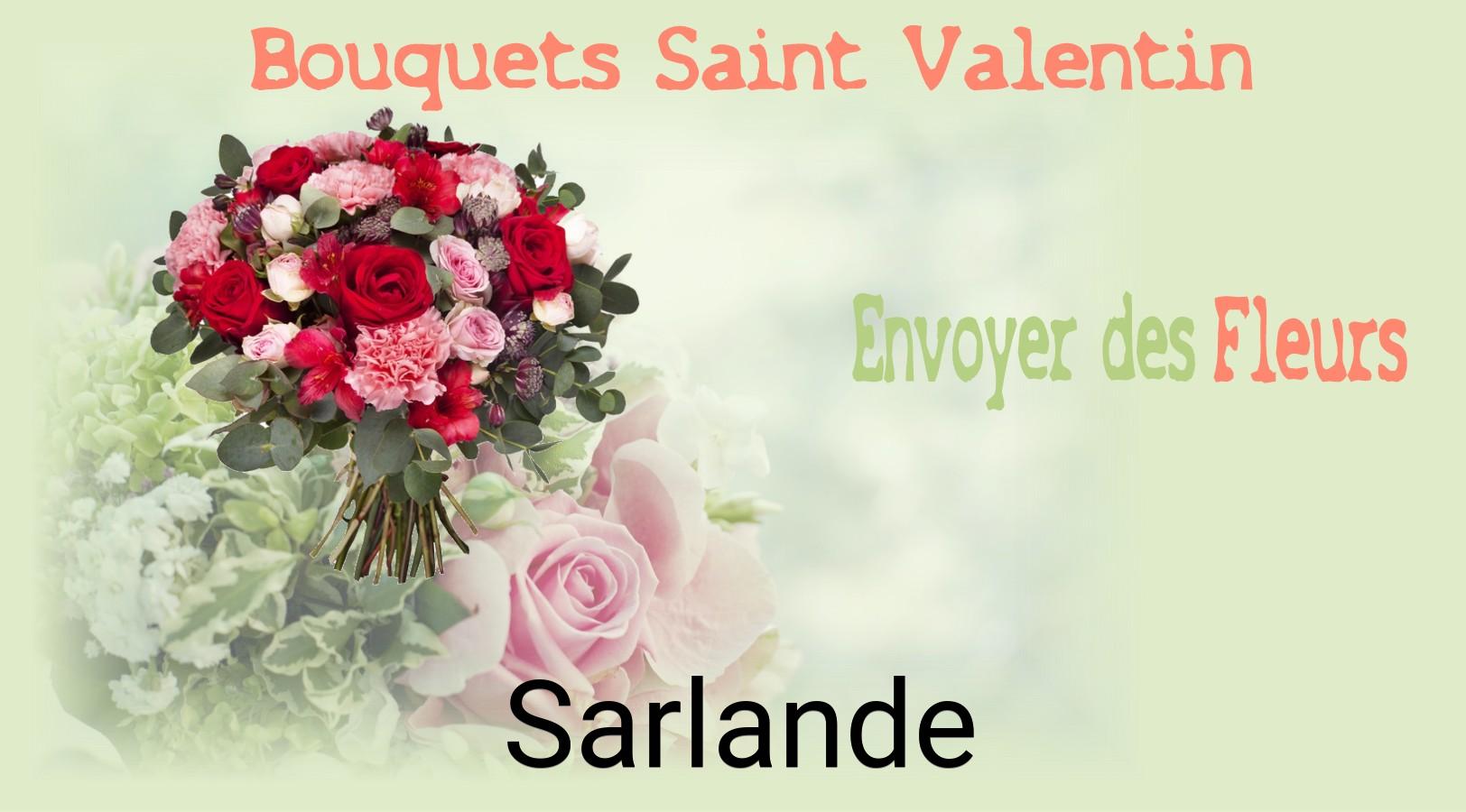 Roses de Saint-Valentin livrées à Sarlande